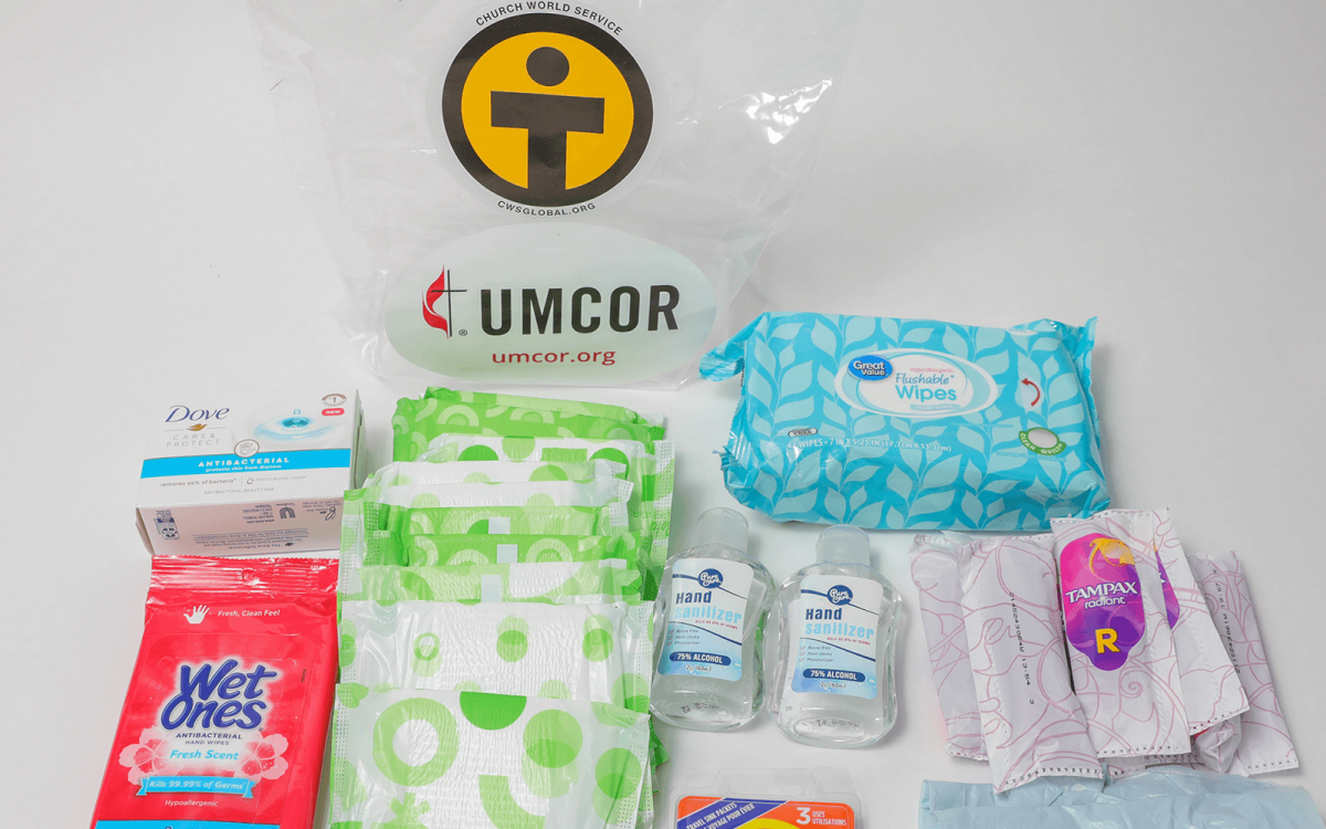 UMCOR and CWS launch new menstrual hygiene kits